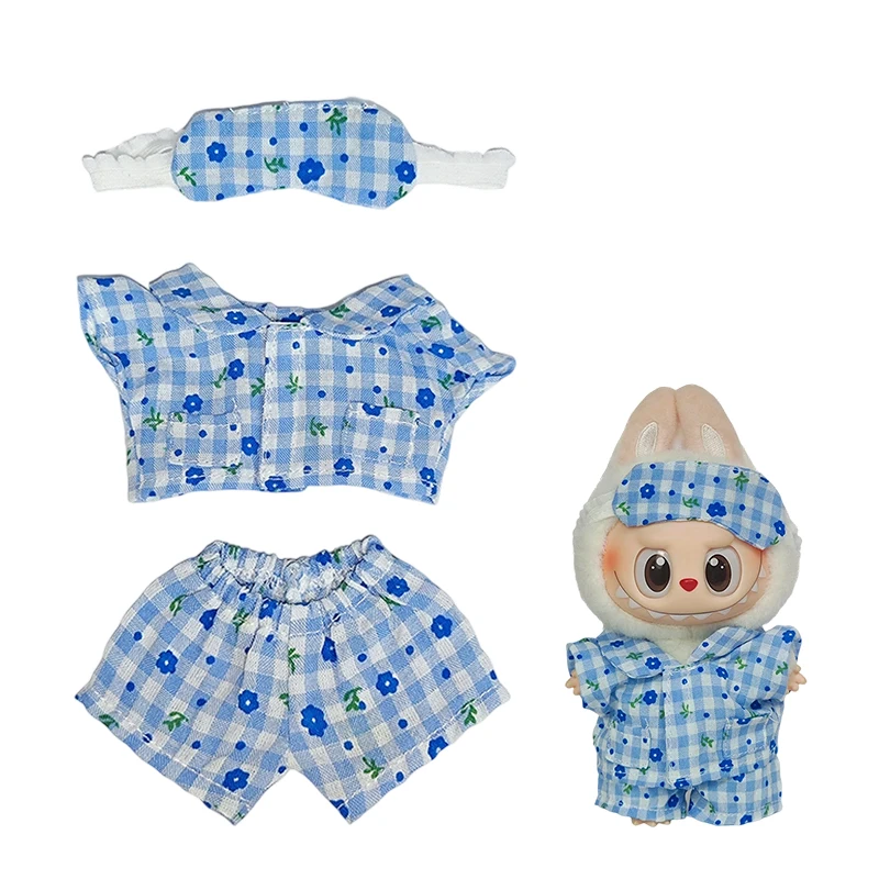 

Doll Bed for Ropa Labubu Bed Pillows Sleeping Bag Pajama blindfold 1/12 BJD Doll GSC Body9 DOD YMY Obitsu11 Doll Accessories