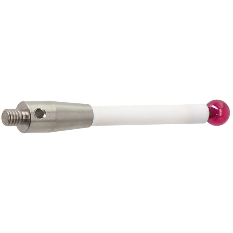 LICE-2Pcs CMM Probe Stylus 6Mm Ball Tip CMM Contact Probes Shafts Probe Testing Accessories For Renishaw A-5000-3709