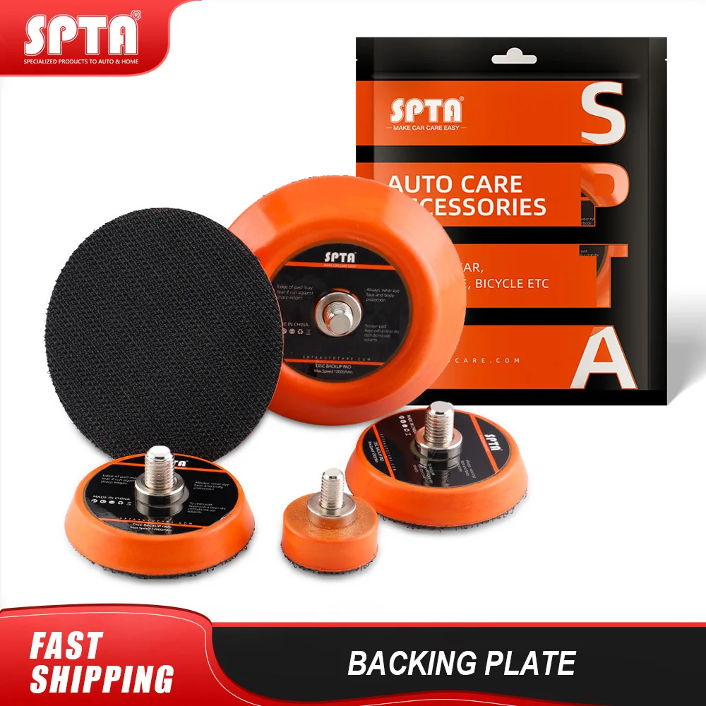 (Bulk Verkoop) spta 1/2/3 Inch M6 Draad Da Schuren Pad Sander Klittenbandhechting Plated Power Tools Accessoires