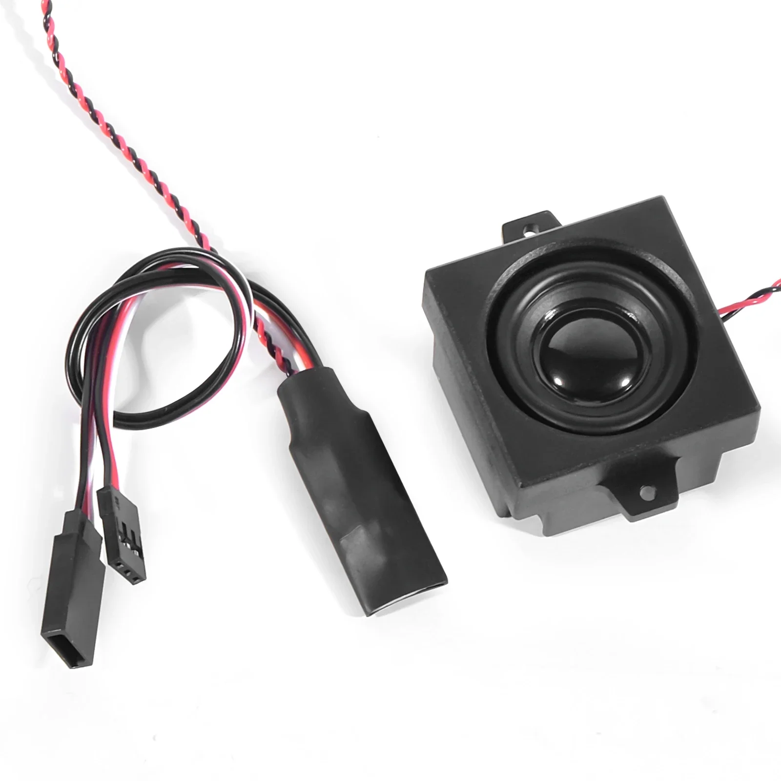 Módulo de sonido de simulación de motor diésel RC, altavoz de bocina para vehículo de construcción RC, contenedor, camión, excavadora, modelo de coche