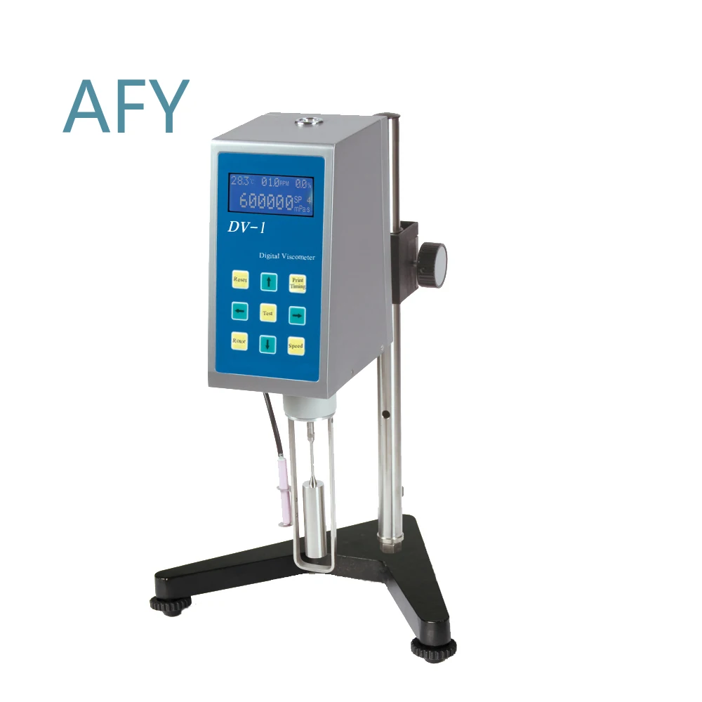 for RVDV-1 Spindles High Precision Latex Solvent Liquid Viscosity Meter Touch Screen Rotational Viscometer for Laboratory