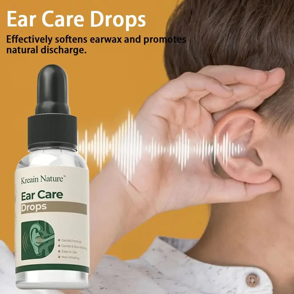 

30ml Tinnitus Oil For Improved Ear Health Hearing Ear Ringing Drops Alleviate Deafness Tinnitus Itching Earache