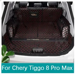 For Chery Tiggo 8 Pro trunk carpet Tiggo 8 Max (7 seats) customized Fully enclosed trunk carpet 2020-2025 edition models