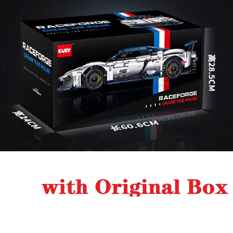 

With Original Box Building Blocks Bricks Christmas Gifts Arrivals 10656 High Tech Super Sport Racing Car Model Boy Toys