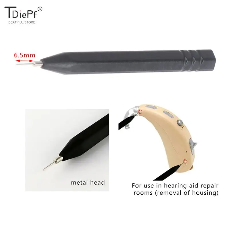 1-8 pz/set strumenti per la pulizia degli apparecchi acustici spazzola per la pulizia degli apparecchi acustici filo per la pulizia dello sfiato con magnete e pulizia dell'anello di cera