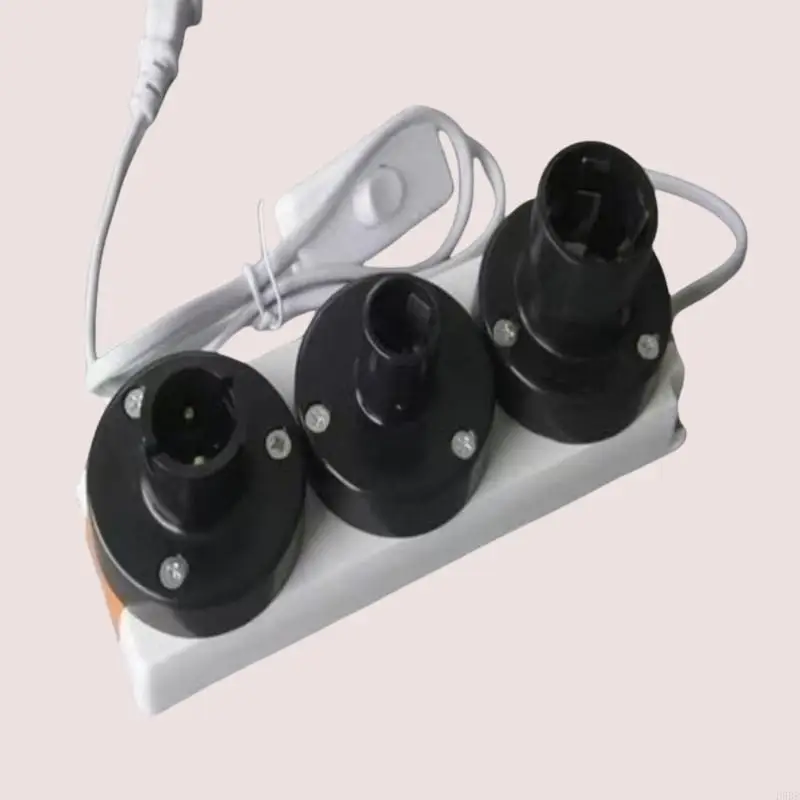 Commutateurs muraux rotatifs D5BB E27 + E14 + B22 Prise test rapide rapide pour le magasin Home Store