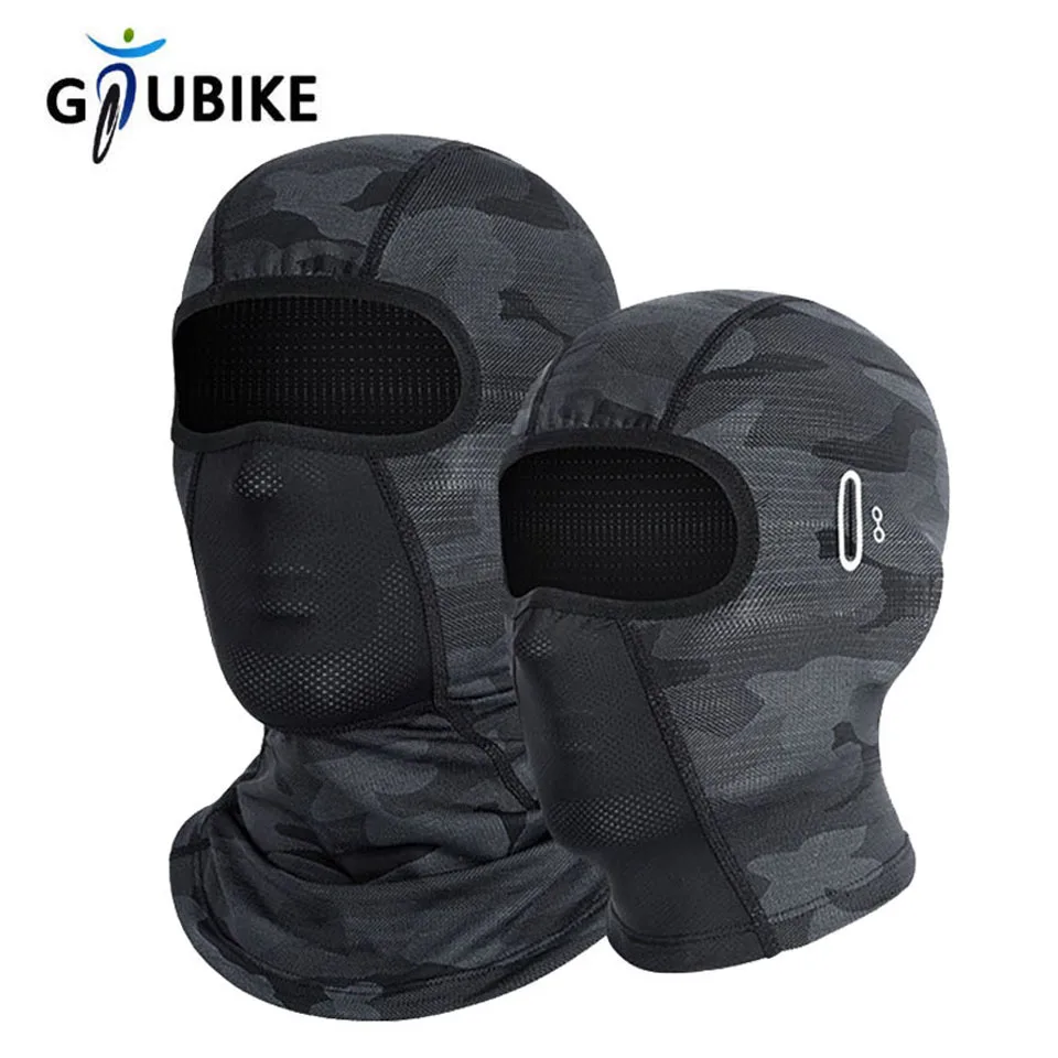 AliExpress GTUBIKE Bike Mask Full Face Mask Summer Breathable Sun UV Protection Balaclava Glasses Hole Quick-Drying Tactical Balaclava