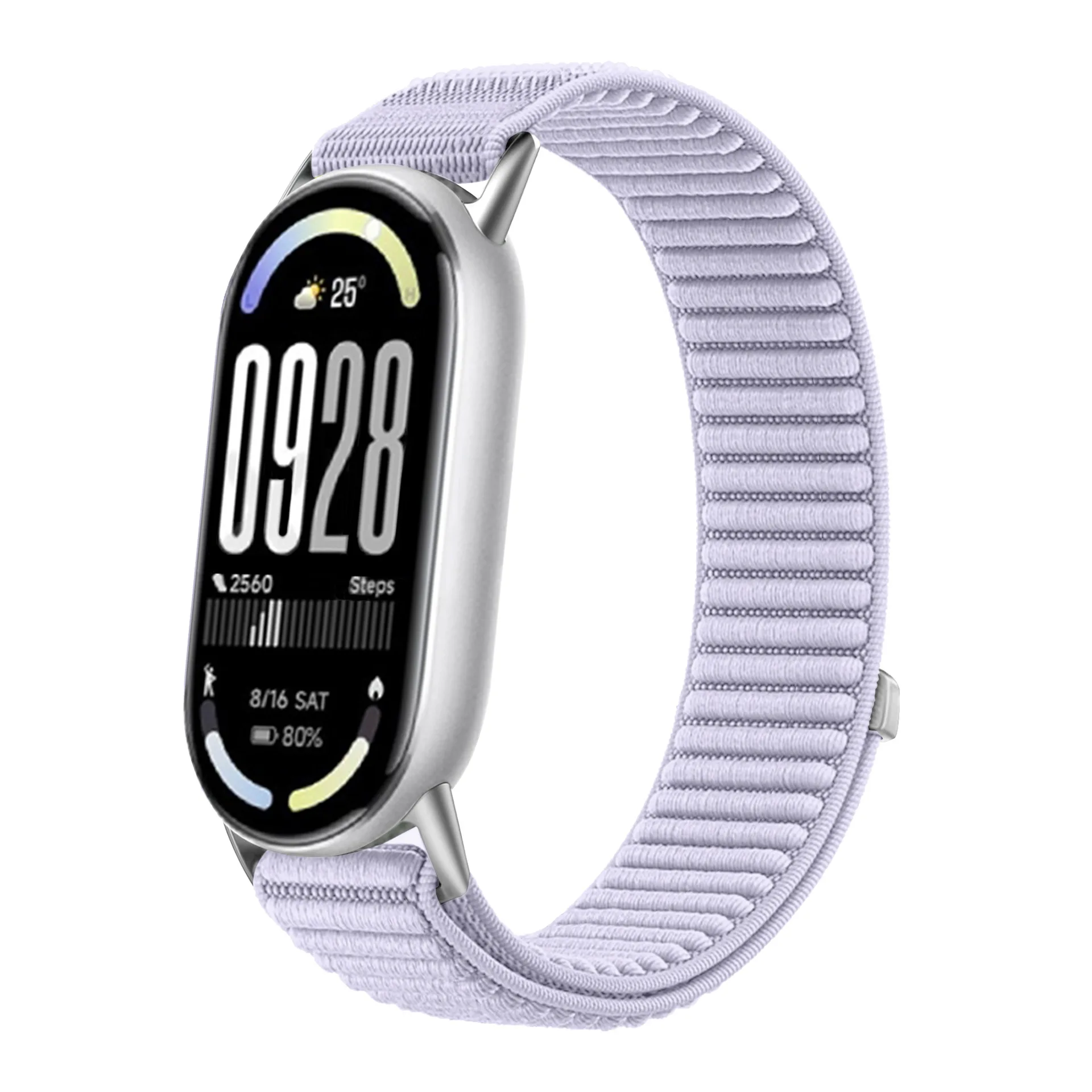 Nylon-Schlaufenarmbänder für Xiaomi Mi Band 11 10 9 8 Sport-Ersatzarmbänder Xiaomi Smart Band 11 10 9 8 NFC-Zubehör – Detail 11