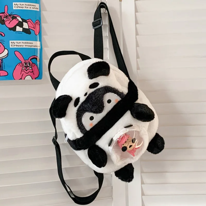 Cartoon Panda Pinguïn Kinderen Vakantie Rugzak Personages Rollenspel Messenger Bags Kinderen Knapzak Voor Kinderen Geschenken