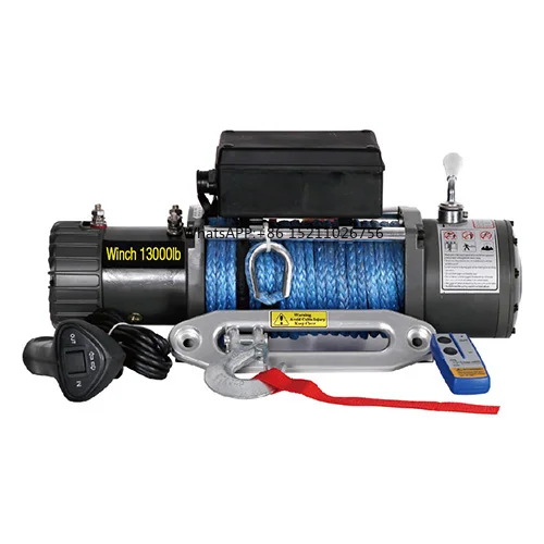 Monster4WD Heavy Duty 13000LBS Trailer Electric Winches with Synthetic Rope