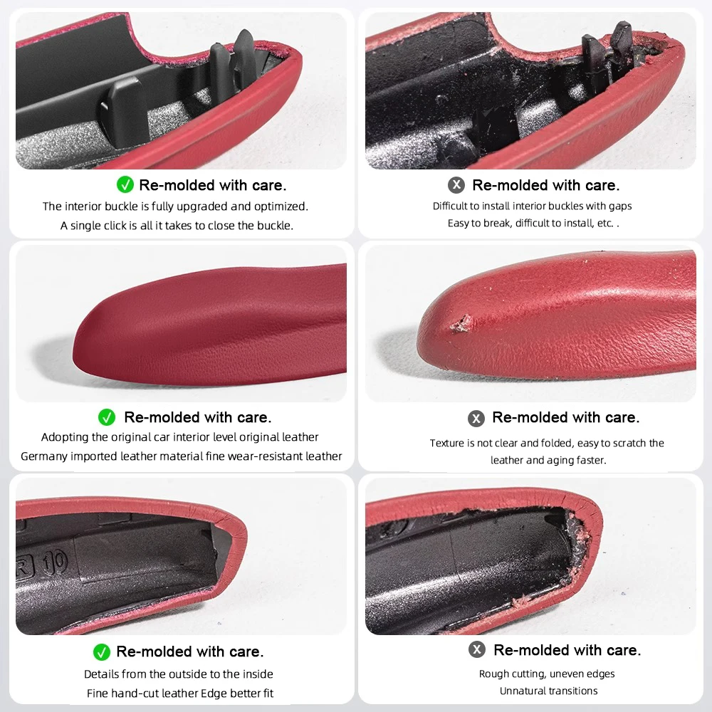 

For Porsche Panamera 971 Boxster Cayman 9YA Cayenne 92A 911 970 981 Spyder RS Carrera Macan 95B Leather Key Case Cover Keychain