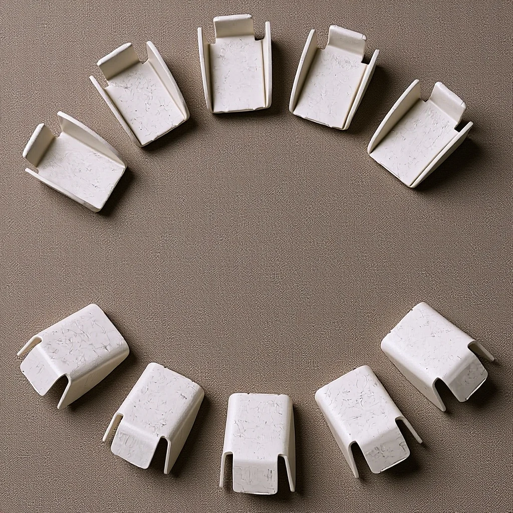 

10Pcs Metal Shelf Support Clips Heavy Duty Cabinet Bookcase Pegs Sturdy Reliable No Tools Required Cabinet Shelf Clip Metal