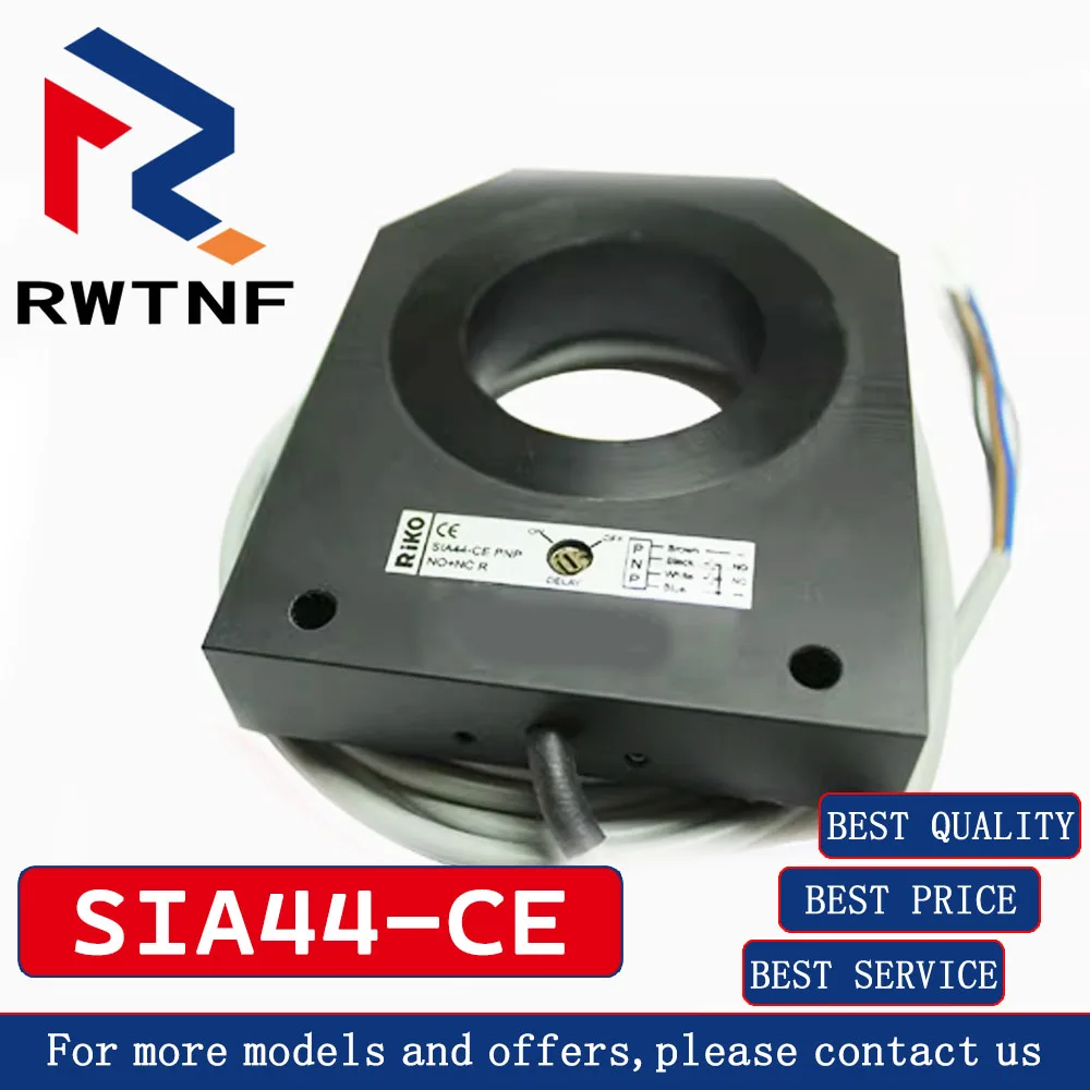 ยี่ห้อใหม่ของแท้ SIA44-CE RIKO NPN แหวนประเภท Proximity Switch Sensor,100% Original โกดังสต็อก