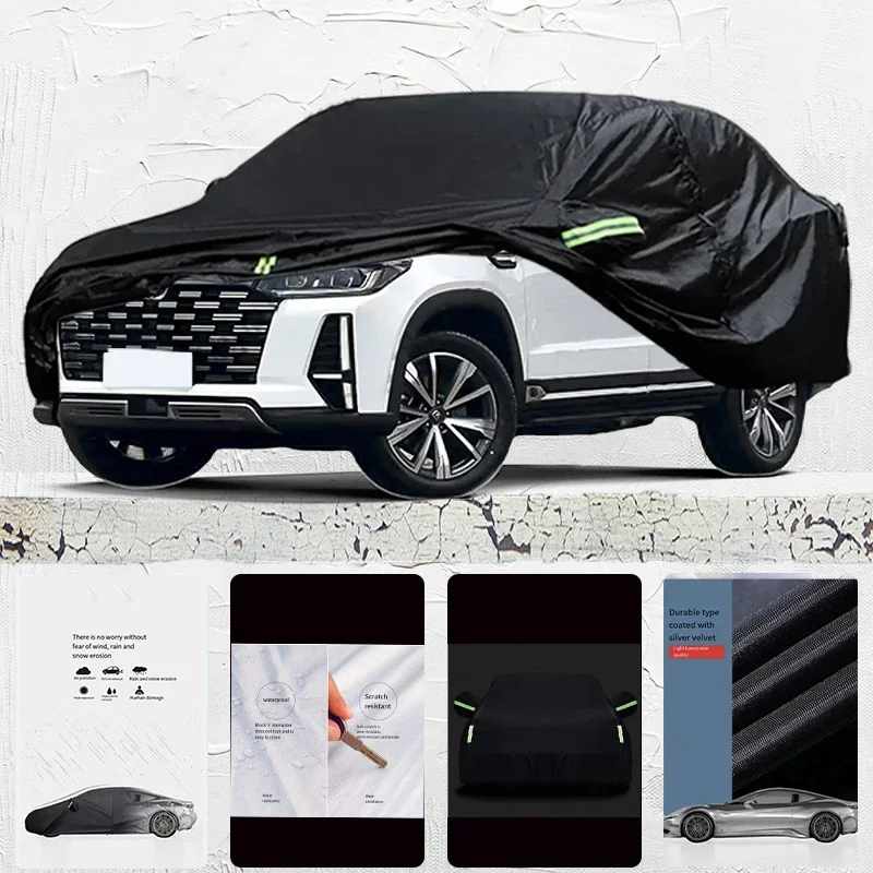 

For Changan-cs95 Auto Anti snow Anti dust Anti-uv Anti peeling paint And Anti Rainwater 210t car cover Car cover protection