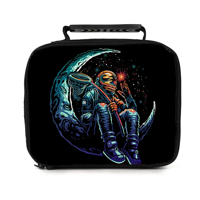 

Moon Character Handheld Lunch Bag for Boy and Girls Best Gifts 3D Cartoon School Bento Outdoor Picnic Bag for Children
