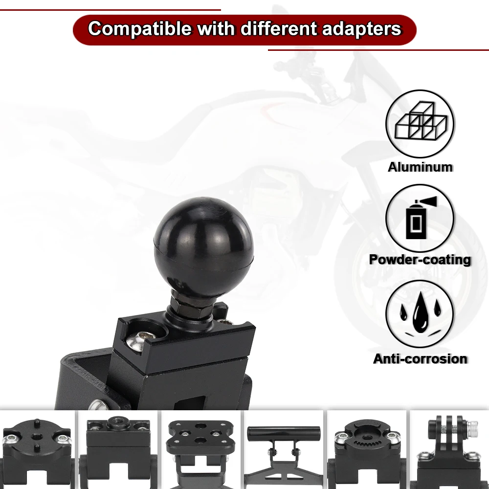 For Moto Guzzi V100 Mandello 2022 2023 2024 2025 Motorbike Navigation Bracket GPS Phone Navigation Mounting Bracket Stand Holder