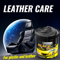 Universal Leather and Plastic Repair Polishing Wax - Automotive interior reconditioning cream for leather/plastic/rubber care
