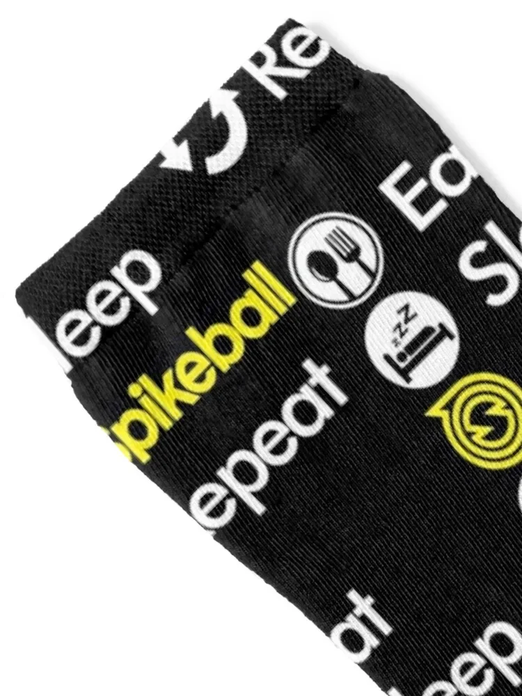 Spikeball T-Shirteat sleep spike Socks Heating sock basketball Socks For Man Women's