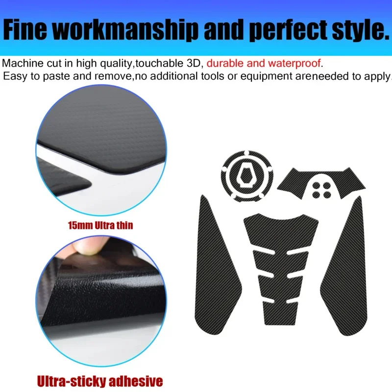 2020 3D Racing Motorcycle Protective Accessories Gas Fuel Tank Pad Adhesive Cookies For CFMOTO 250SR 300SR