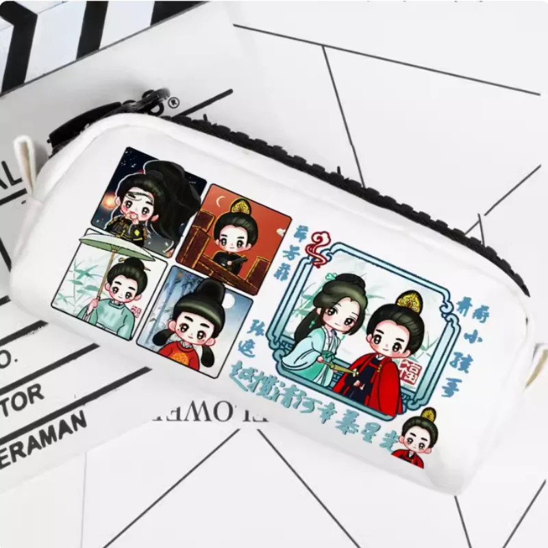 

Anime Mo Yu Yun Jian Wang Xingyue Pencil Case Oxford Canvas Storage Bag Pencil Box Pencilcase School Pen Bag 2566