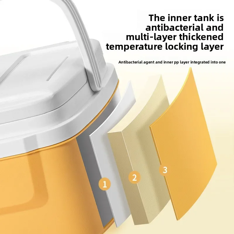 BESTSELLING8L Incubator Refrigerator Car Fresh-keeping Outdoor Refrigerator Portable Cold-keeping Ice Bucket