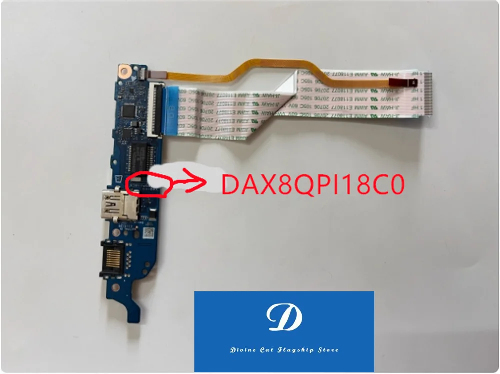 

ДЛЯ HP 650 G8 DAX8QAPI8D0 DAX8QPI18C0 Интерфейсная плата сетевой карты USB