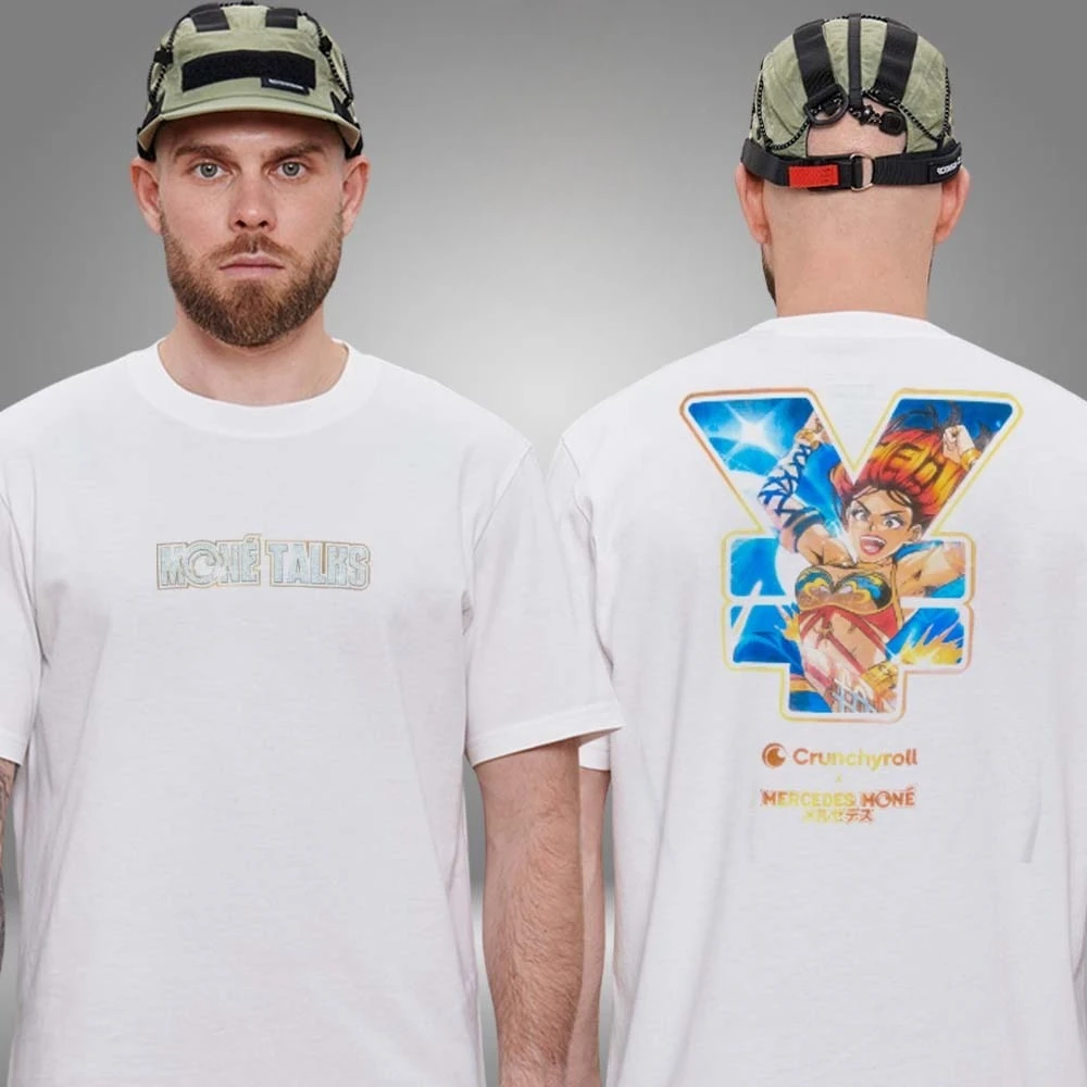 Crunchyroll X Mercedes Mone Mone Talks Yen Crunchyroll الحصري على الوجهين للجنسين الراقية الفاخرة لكل من الرجال والنساء