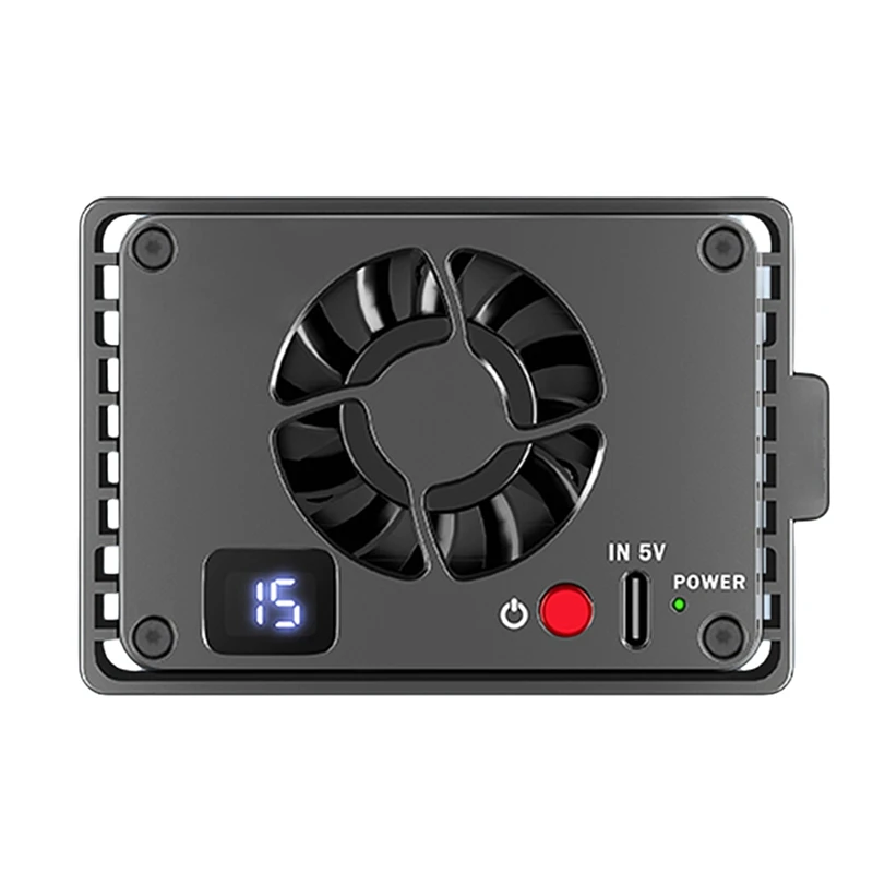 AC88-Camera Cooler Quiet Radiator Cooling Fan Aluminum Alloy Semiconductor Radiator For Canon Sony FUJIFILM ZV-E10 A7M4 R5 R7