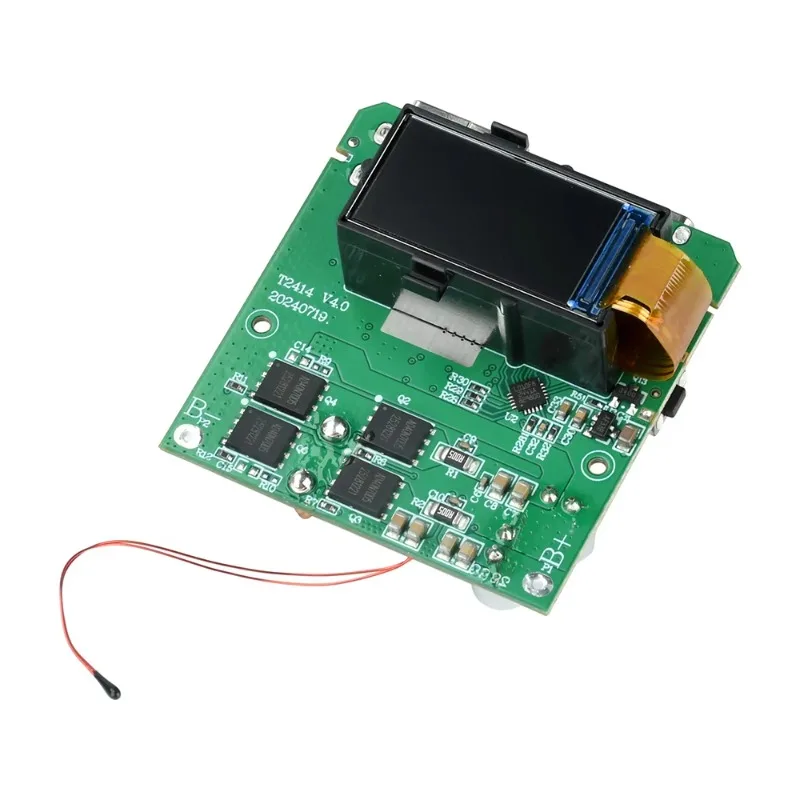 100W fast charging mobile power main board, with TFT color digital display, suitable for ternary lithium battery PD QC fast