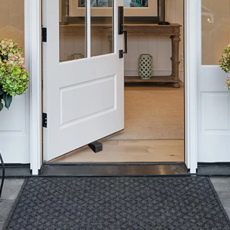 1 قطعة سلامة البلاستيك الباب وقف السدادات كتلة إسفين توقف الباب الباب سدادة المنزل مكتب الباب الخلفي التجنيب المضادة للتصادم توقف #2