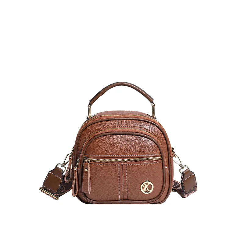 

Fashion Luxury Women's Crossbody Bag High Quality Lady Shoulder Bag Small Round Women's Wallet Waterproof Women's Handbags