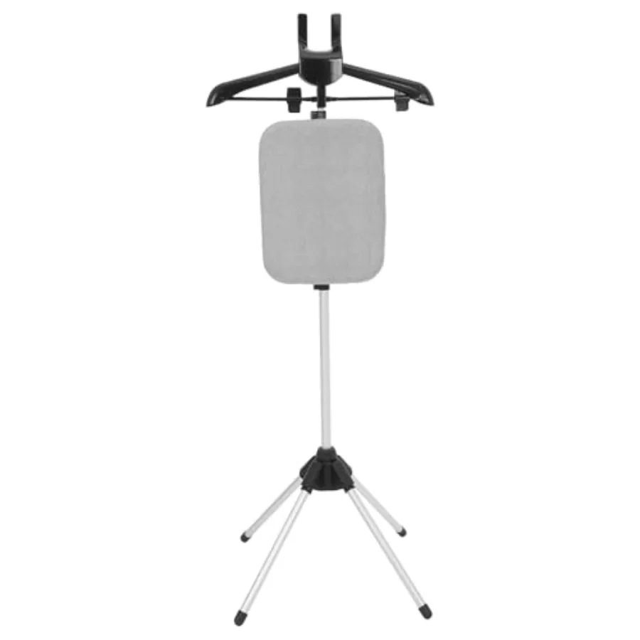 

Garment Steamer Stand for Clothes Steamer Rack Iron Stand Rack 360 Rotating Foldable Hanger Ideal for Home Hotel RV Travel