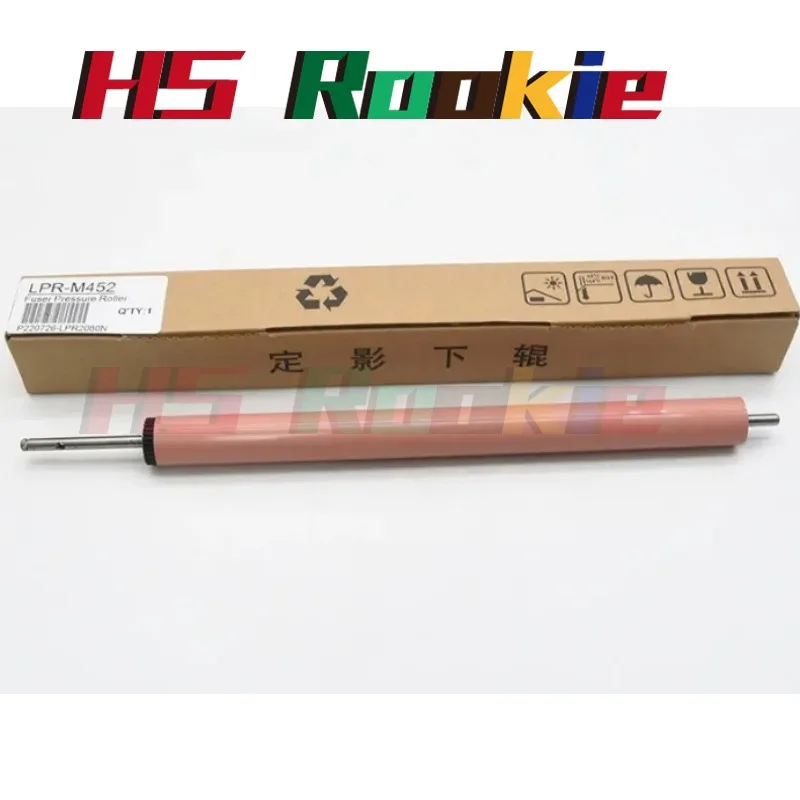 1pcs. Fuser Lower Sleeved Pressure Roller for HP 377 477 452 M377 M477 M452 M377dw M477fdn M477fdw M477fnw M452dn M452dw M452nw