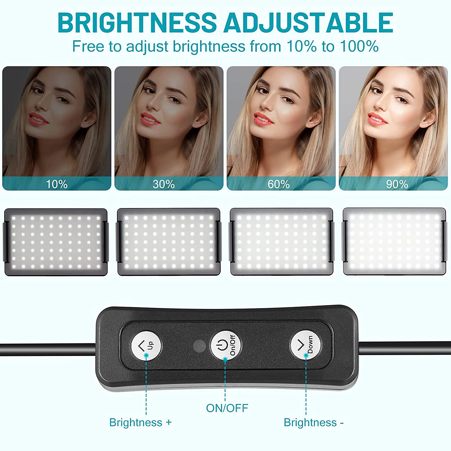 LED Video Light Panel Photography Lighting Photo Studio Lamp Kit 2 Pack For Shoot Live Streaming Youbube With Stand RGB Filters