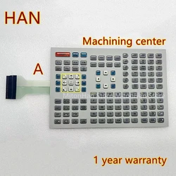 HAAS CNC 공작 기계 조작 패널 프레스 61-0201 머시닝 센터 61-0202 선반 멤브레인 키보드 필름 단추 키패드, 신제품