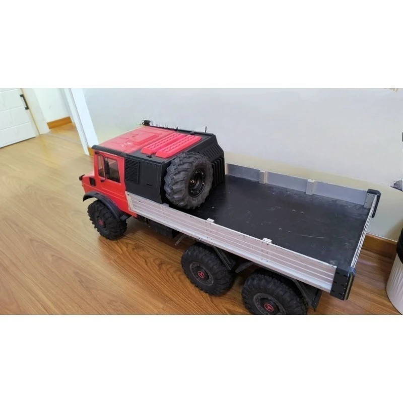 For CROSSRC EMO XX XXL 1/6 RC Crawler Rear Truck Bed Equipment Box 3D Printed Upgrade Large Capacity Storage Direct adhesive