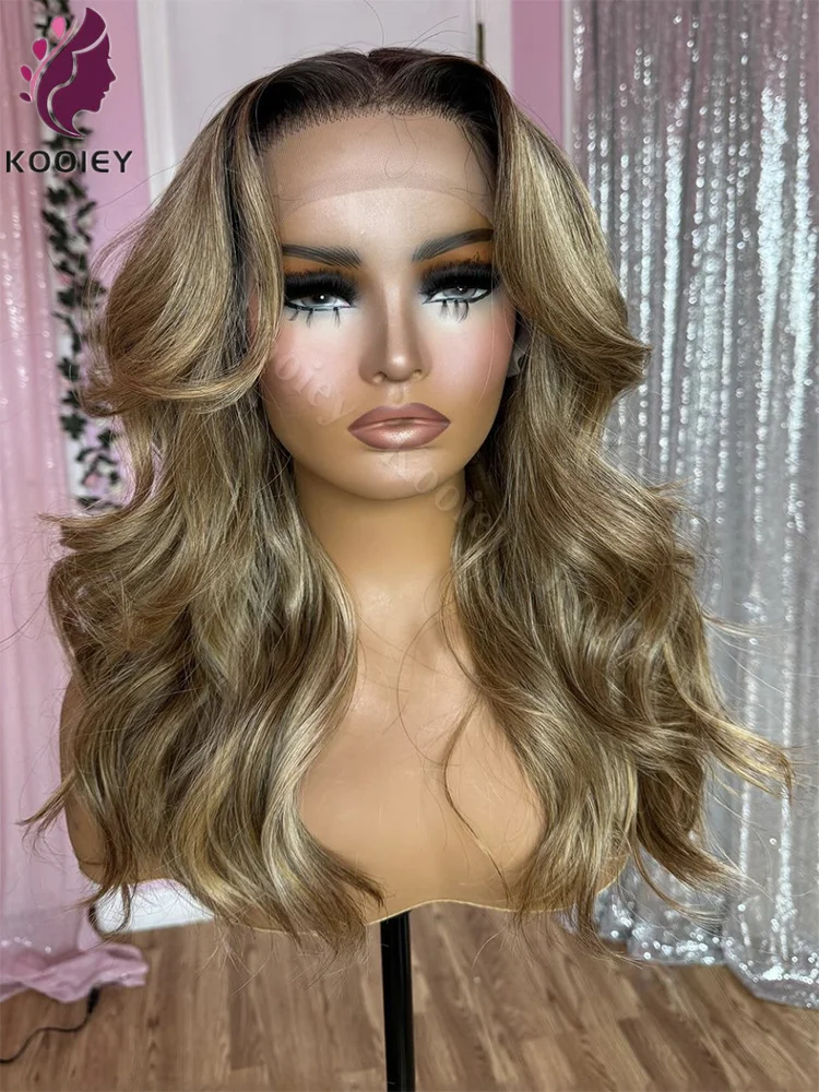 Short Ombre Honey Blonde Bob Wig With Baby Hair 13x6 Lace Front Wave Human Hair Wigs Silk Top 1b27 Blonde Wigs For Black Women