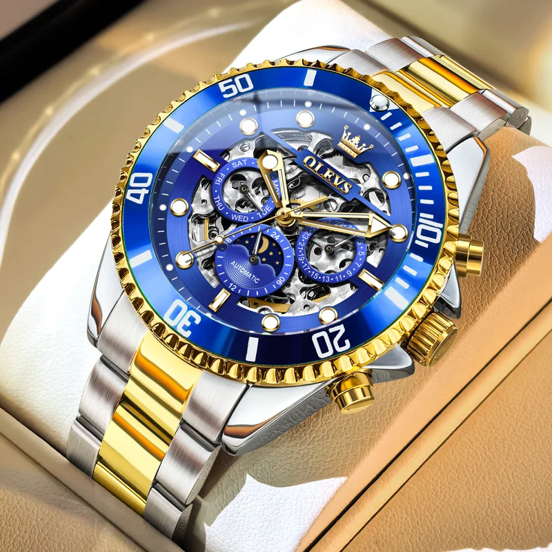 olevs-6715-men's-watch-hollow-date-automatic-mechanical-watch-for-men-big-dial-moon-phase-luminous-waterproof-man-wristwatch