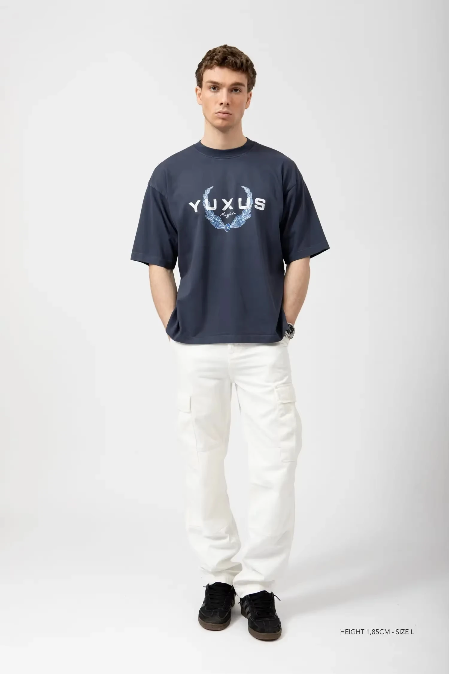 High-quality Sports Streetwear Unisex Trendy Fashion Brand Summer New Printing Round Neck Cotton Short-sleeved Casual T-shirt