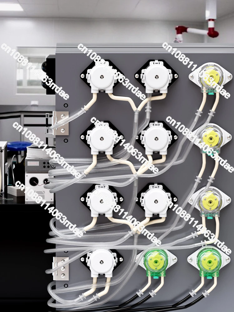 Peristaltic pump 12v laboratory circulating pump 24V flow rate speed regulation corrosion-resistant self-priming pump