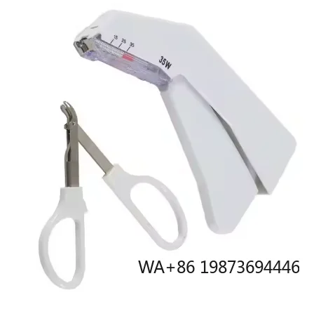 Disposable Medical Skin Stapler, for Surgical Wound Closure