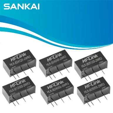 1PC/5PCS1W2WDC-DCIsolated Power Module 24V12V5VTo 24V12V9V5V3.3VB2403SB2424SB1205SB0509SB0524S Non Regulated Power Supply Module