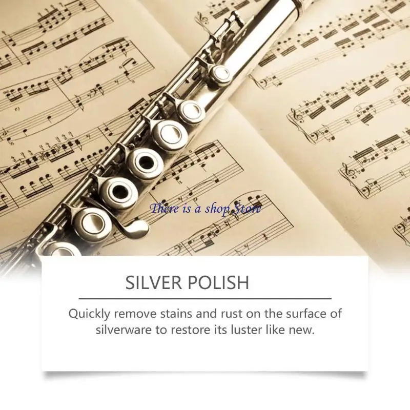 D0AD 100ml Silverware Polish with Low Odor Night Use Formula for Enhancing Lusters and Longevitys