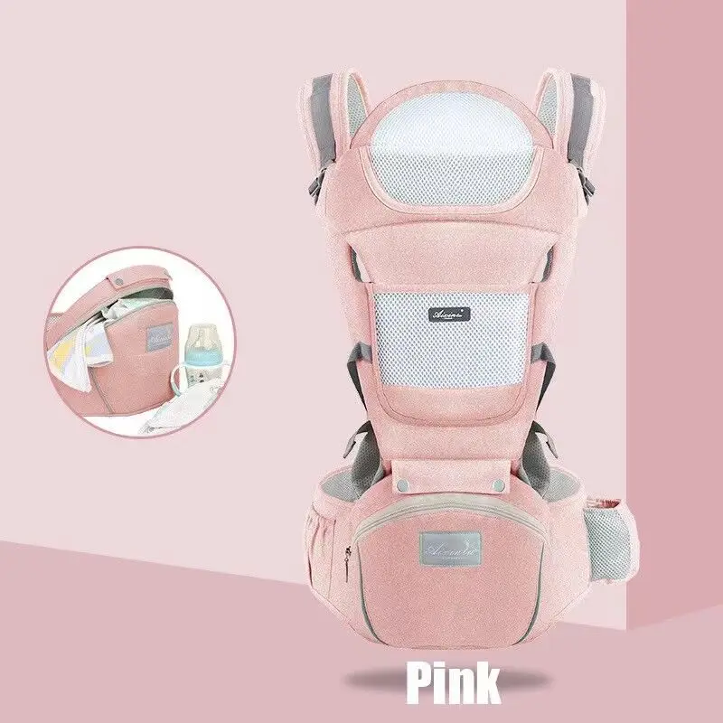 Baby Carrier Waist Stool Can Store Baby Waist Stool Horizontal Hug Type Front and Rear Dual-use Maternal and Infant Supplies