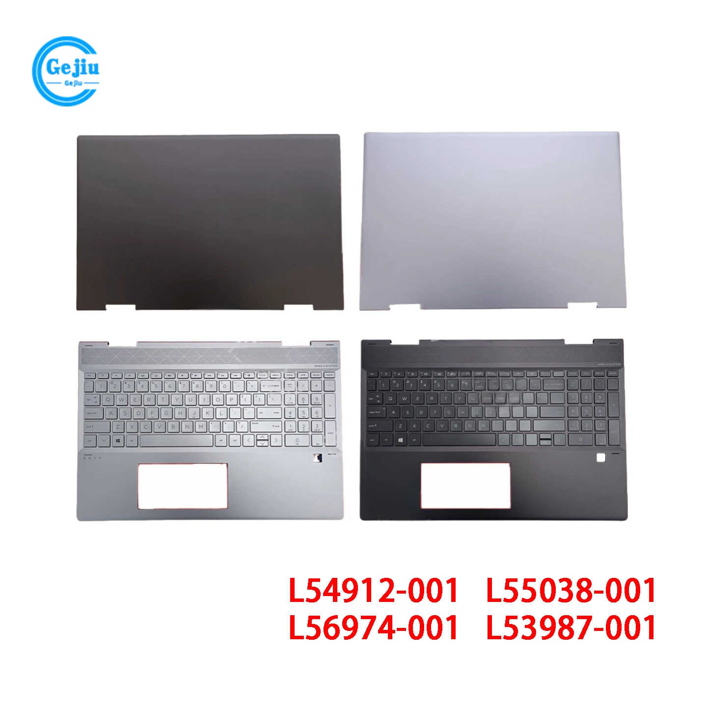 

NEW ORIGINAL Laptop Lcd Back Cover Case/Front Frame For HP ENVY X360 15-DR TPN-W142 L54912-001 L55038-001 L56974-001 L53987-001