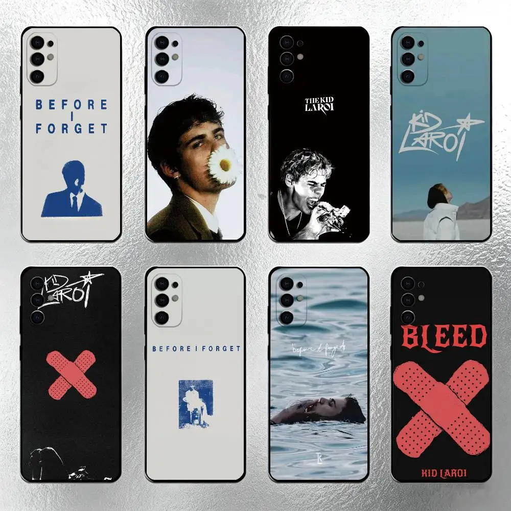 Singer The Kid L-Laroi Phone Case For Samsung S25,S24,S21,S22,S23,S30,Ultra,S20,Plus,Fe,Lite,Note,10,Black Cover