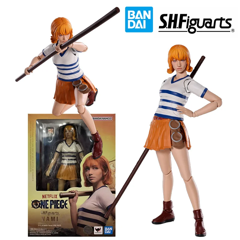 

Bandai S.h.figuarts Nami A Netflix Series: One Piece 16Cm Anime Original Action Figure Model Toy Birthday Gift Collection