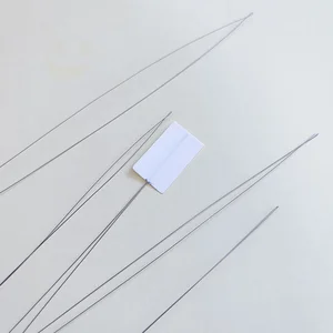 Metall -Threader -Nadel für Zuhause, kompakte Augenhandbuchnadeln, weiße Threaders Perlen, 10 PCs 6 Hauptverkäufe Croche Nadel Bambuskabel - №6