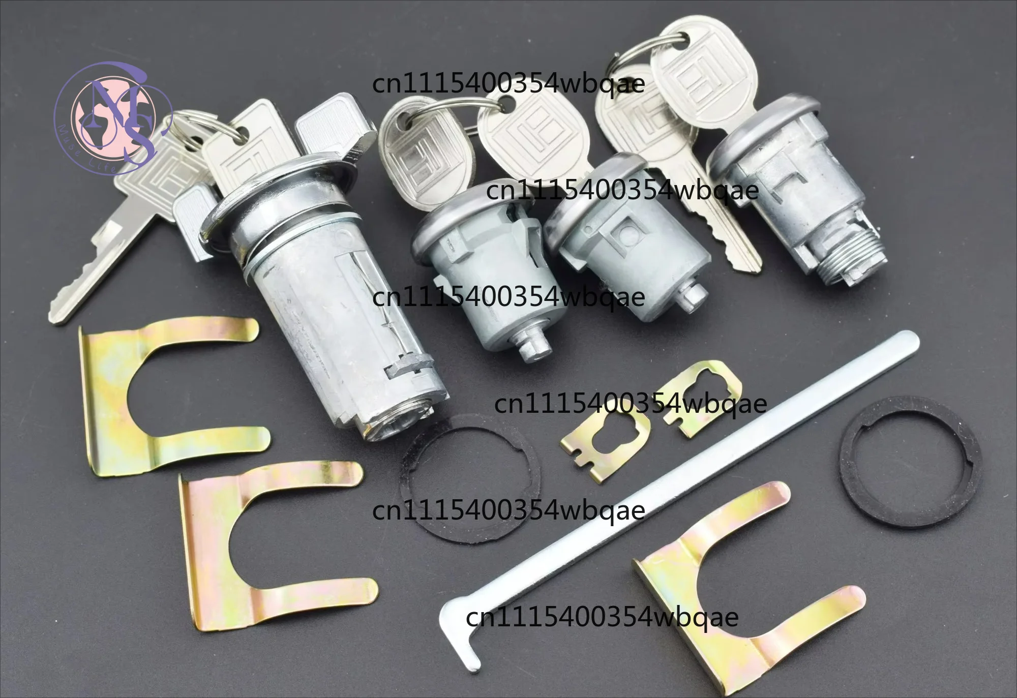 ZOCI- Ignition Door Trunk Lock Cylinder Keys DL1580 TL1575 DL1525 TL1523 for DL1580 TL1575 DL1525 TL1523