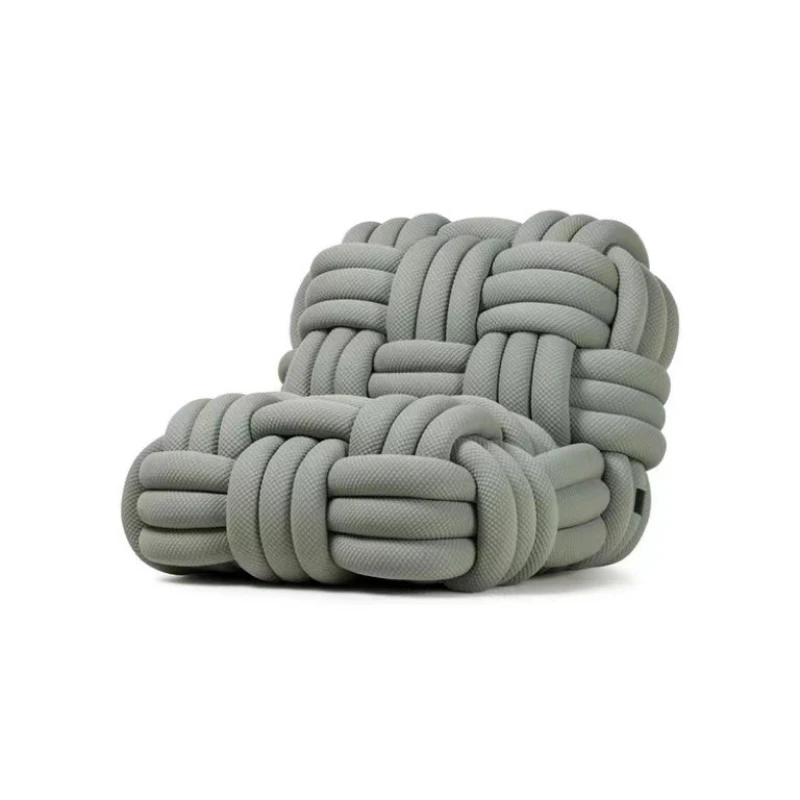 

Креативный диван из трикотажной ткани питона специальной формы для гостиной, кресло для отдыха